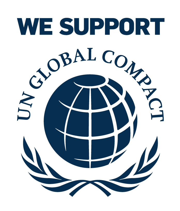 We Support — UN Global Compact (Endorser logo)